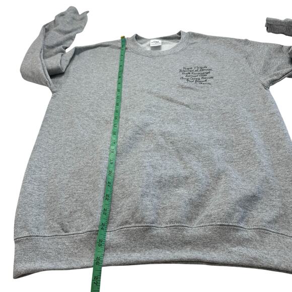 READ RECEIPTS Supreme Court “People I Would Interrupt” Gray Sweatshirt Small - Picture 11 of 12
